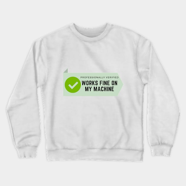 IT Tech Programmer Computer Repair Specialist Funny Crewneck Sweatshirt by Mellowdellow